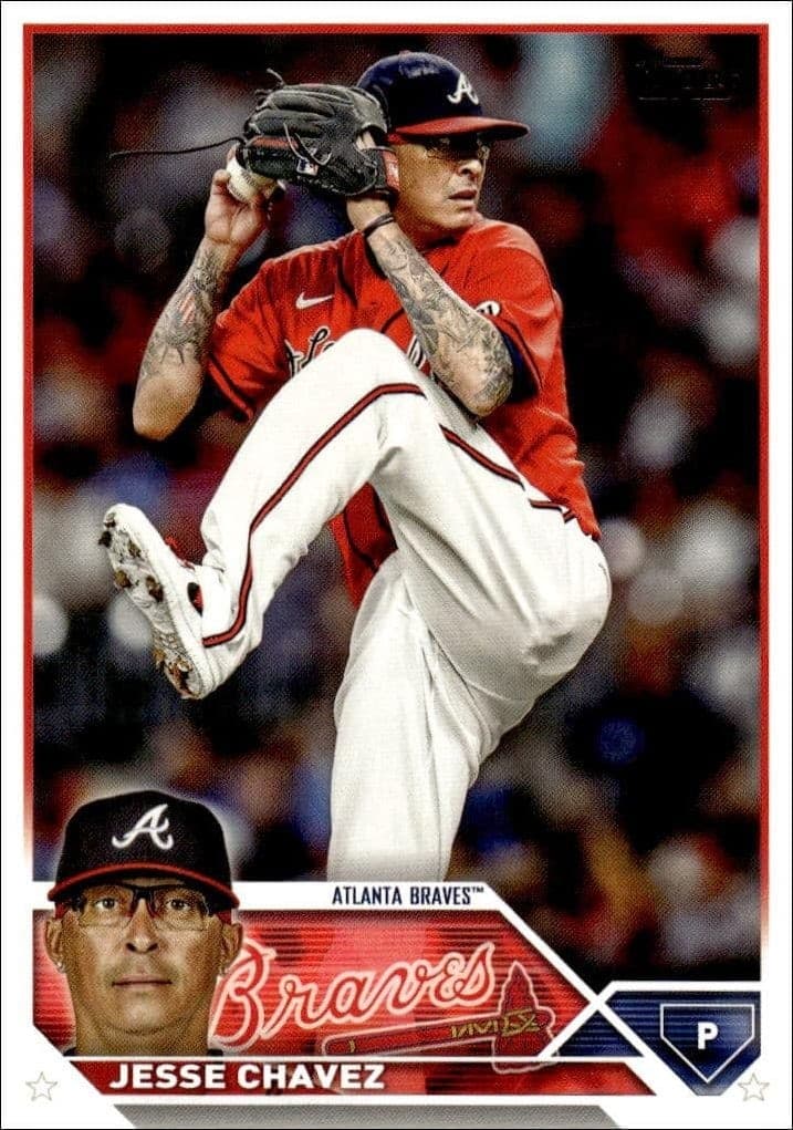 2023 Topps Update Series Jesse Chavez #US65 baseball trading card front