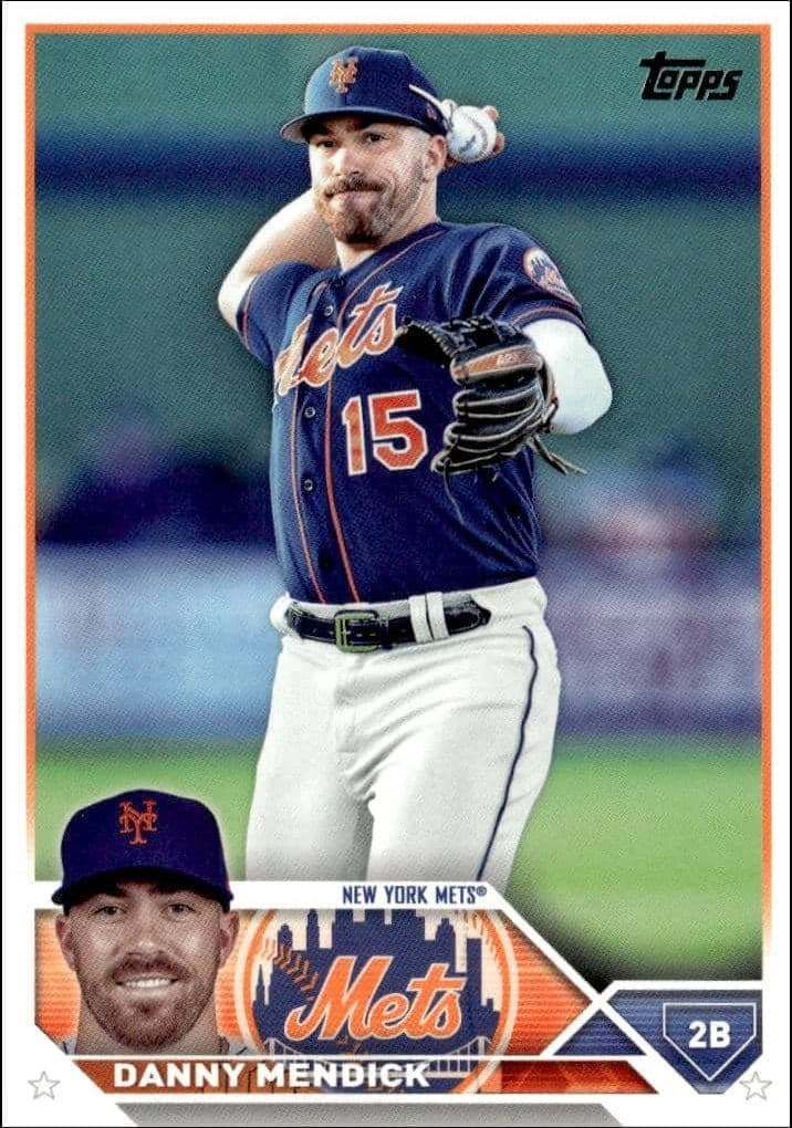 2023 Topps Update Series Danny Mendick #US23 baseball trading card front