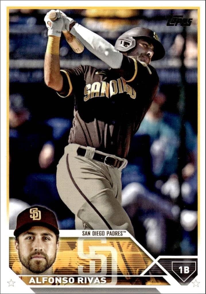 2023 Topps Update Series Alfonso Rivas #US80 baseball trading card front