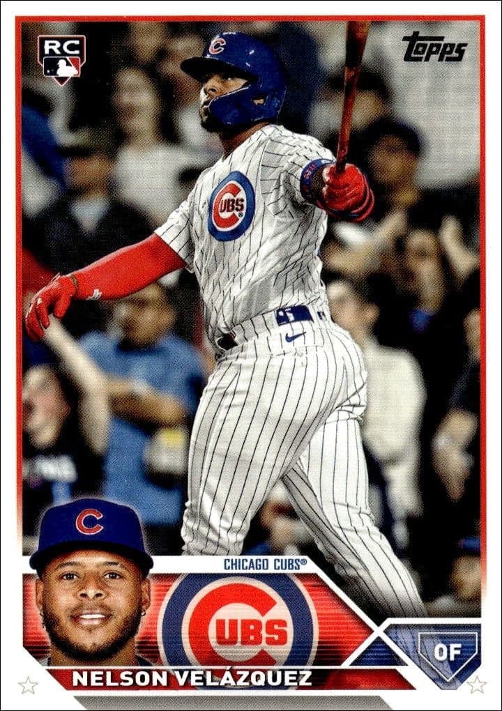 2023 Topps Update Series Nelson Velazquez #US31 baseball trading card front