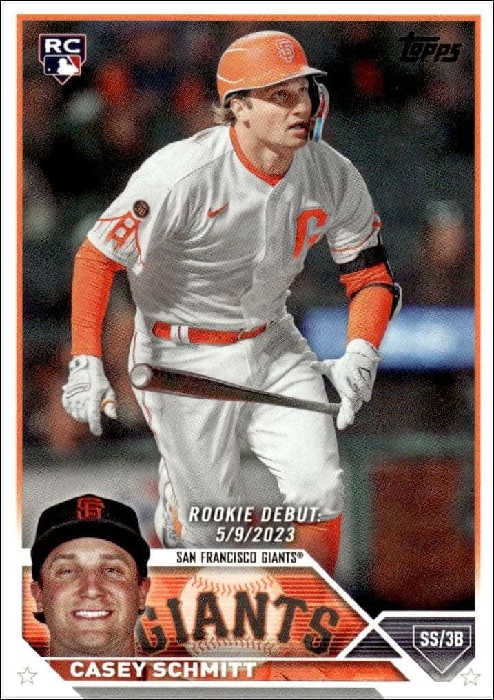 2023 Topps Update Series Casey Schmitt #US198 trading card