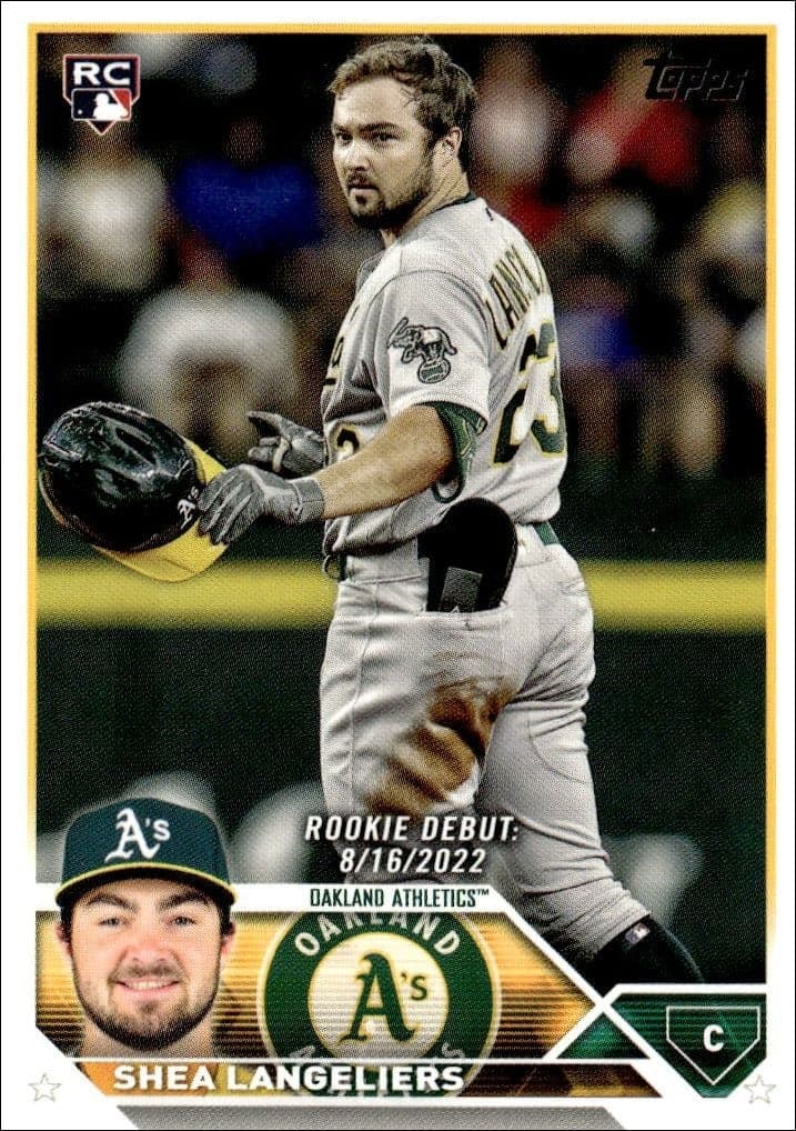 2023 Topps Update Series Shea Langeliers #US181 trading card
