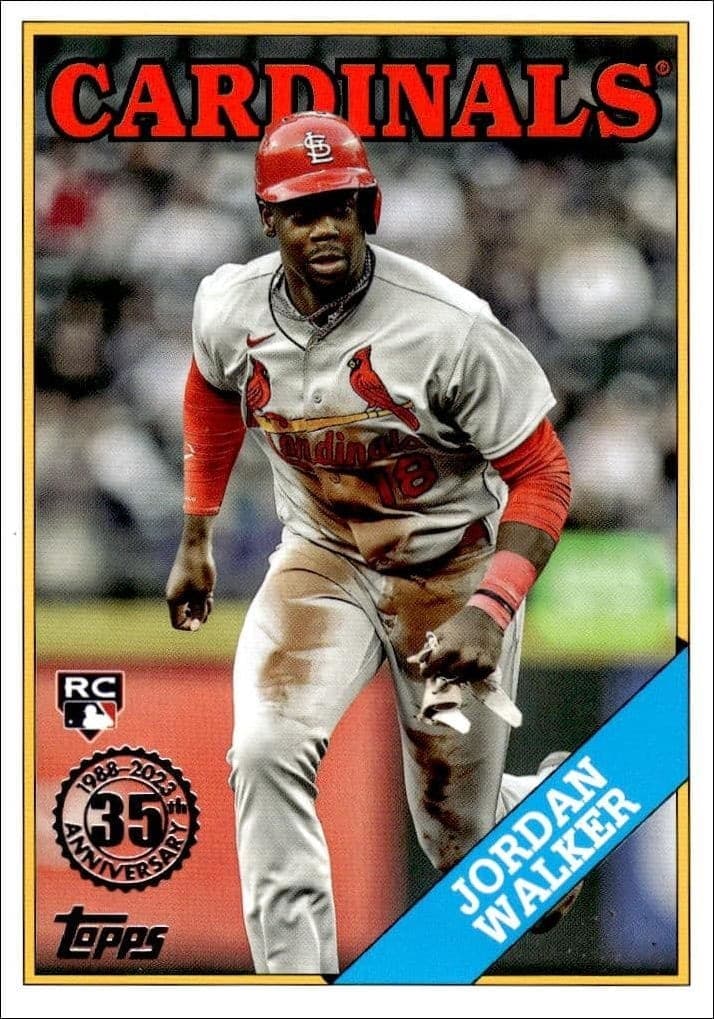 2023 Topps Update Series Jordan Walker #88US-49 trading card