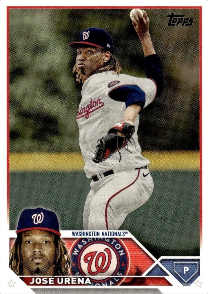 2023 Topps Update Series Jose Urena #US68 trading card