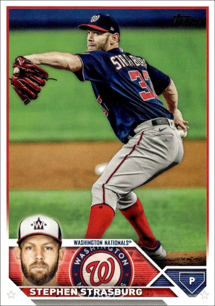 2023 Topps Update Series Stephen Strasburg #US325 trading card