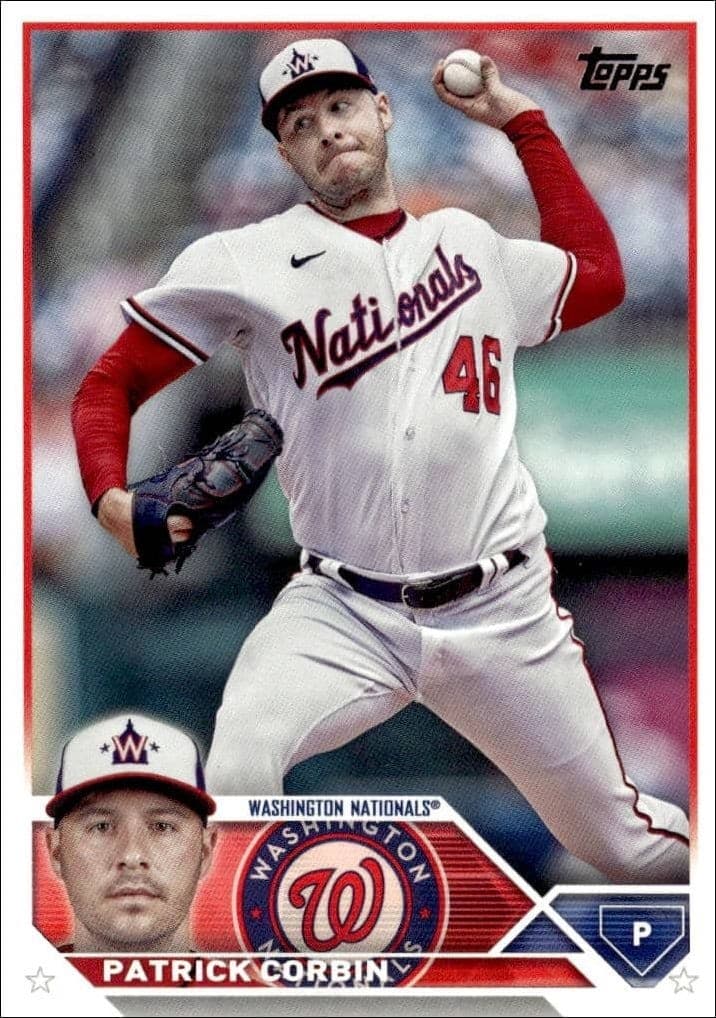 2023 Topps Update Series Patrick Corbin #US172 trading card