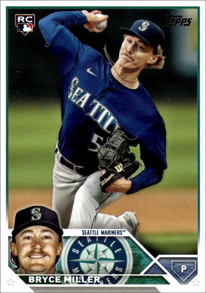 2023 Topps Update Series Bryce Miller #US178 trading card
