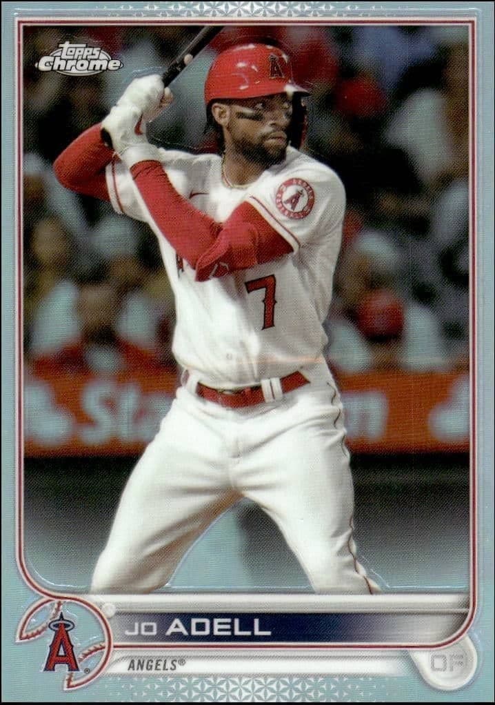2022 Topps Chrome Jo Adell #203 trading card