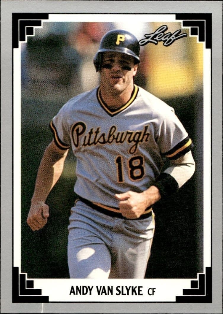 1991 Leaf Andy Van Slyke #310 trading card