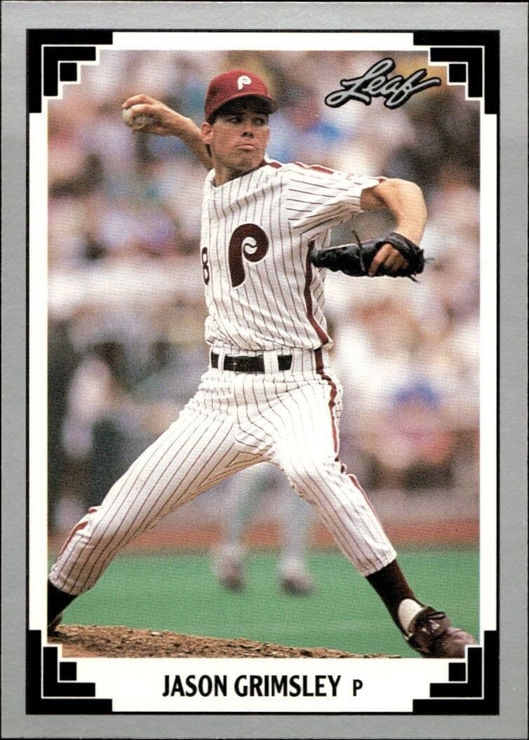 1991 Leaf Jason Grimsley #288 trading card