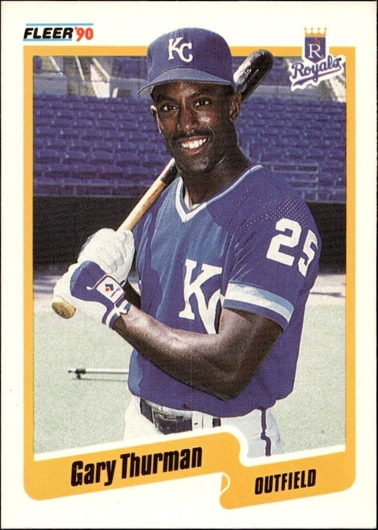 1990 Fleer Gary Thurman #121 trading card