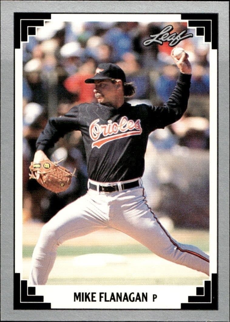 1991 Leaf Mike Flanagan #479 trading card