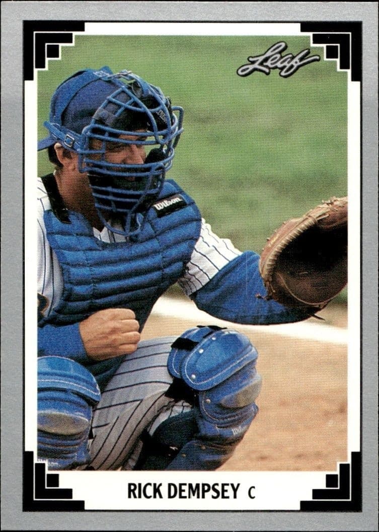 1991 Leaf Rick Dempsey #484 trading card