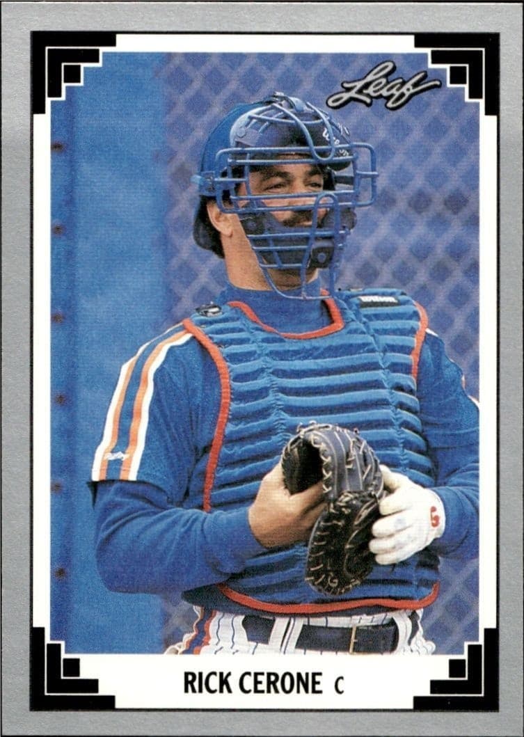 1991 Leaf Rick Cerone #493 trading card