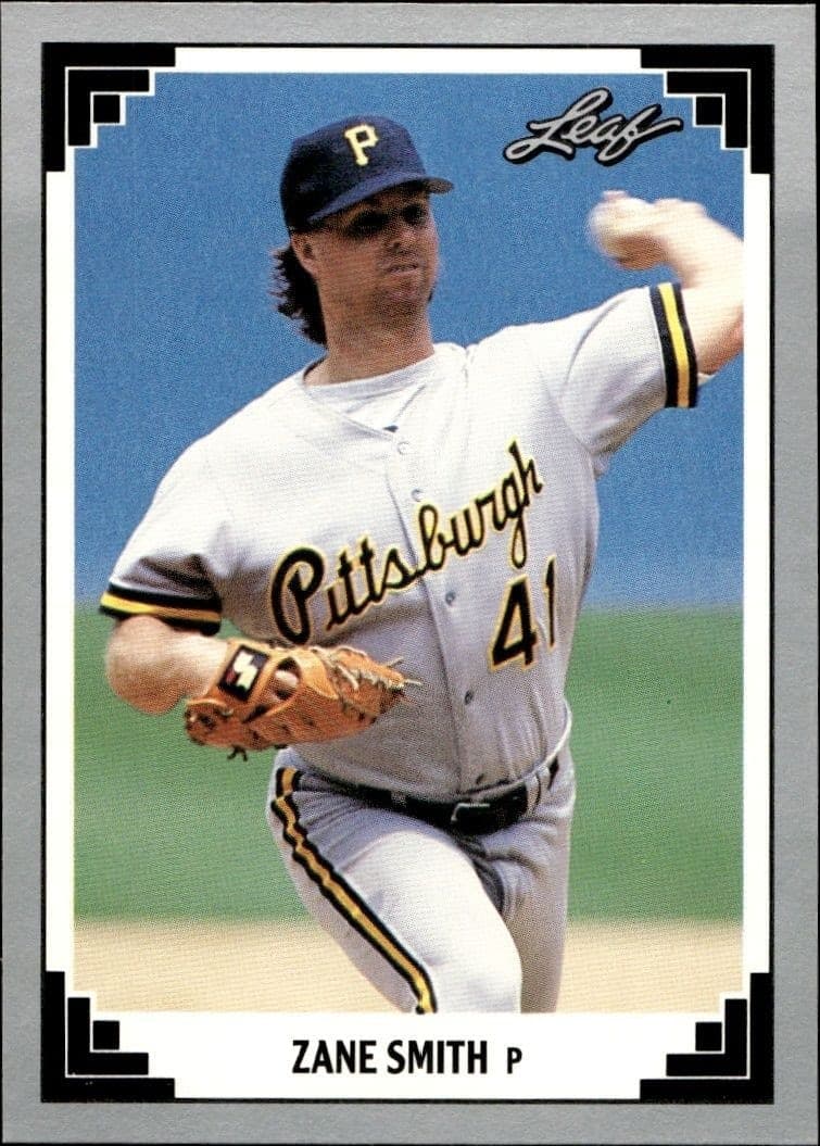 1991 Leaf Zane Smith #495 trading card