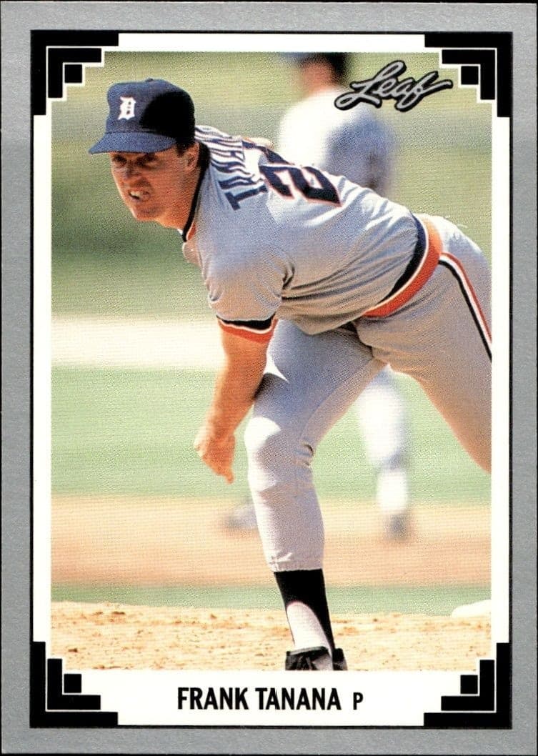 1991 Leaf Frank Tanana #497 trading card