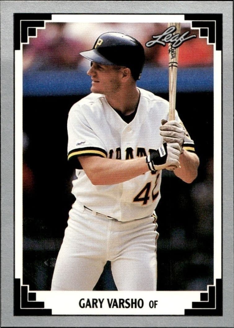 1991 Leaf Gary Varsho #500 trading card