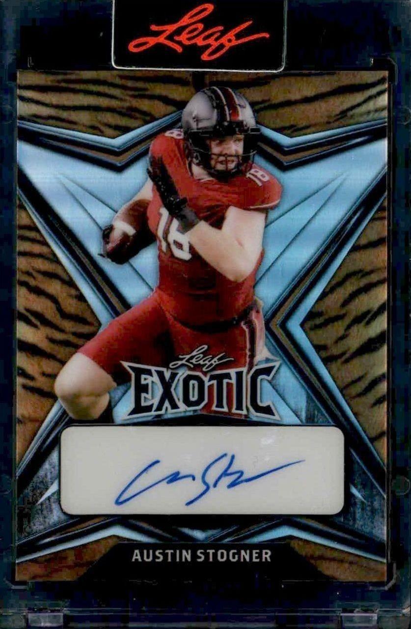 2022 Leaf Exotic Austin Stogner #BA-AS1 trading card