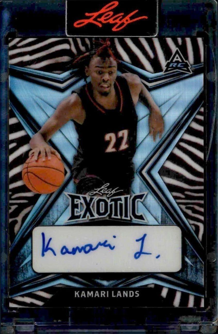 2022-23 Leaf Exotic Kamari Lands #BA-KL1 trading card