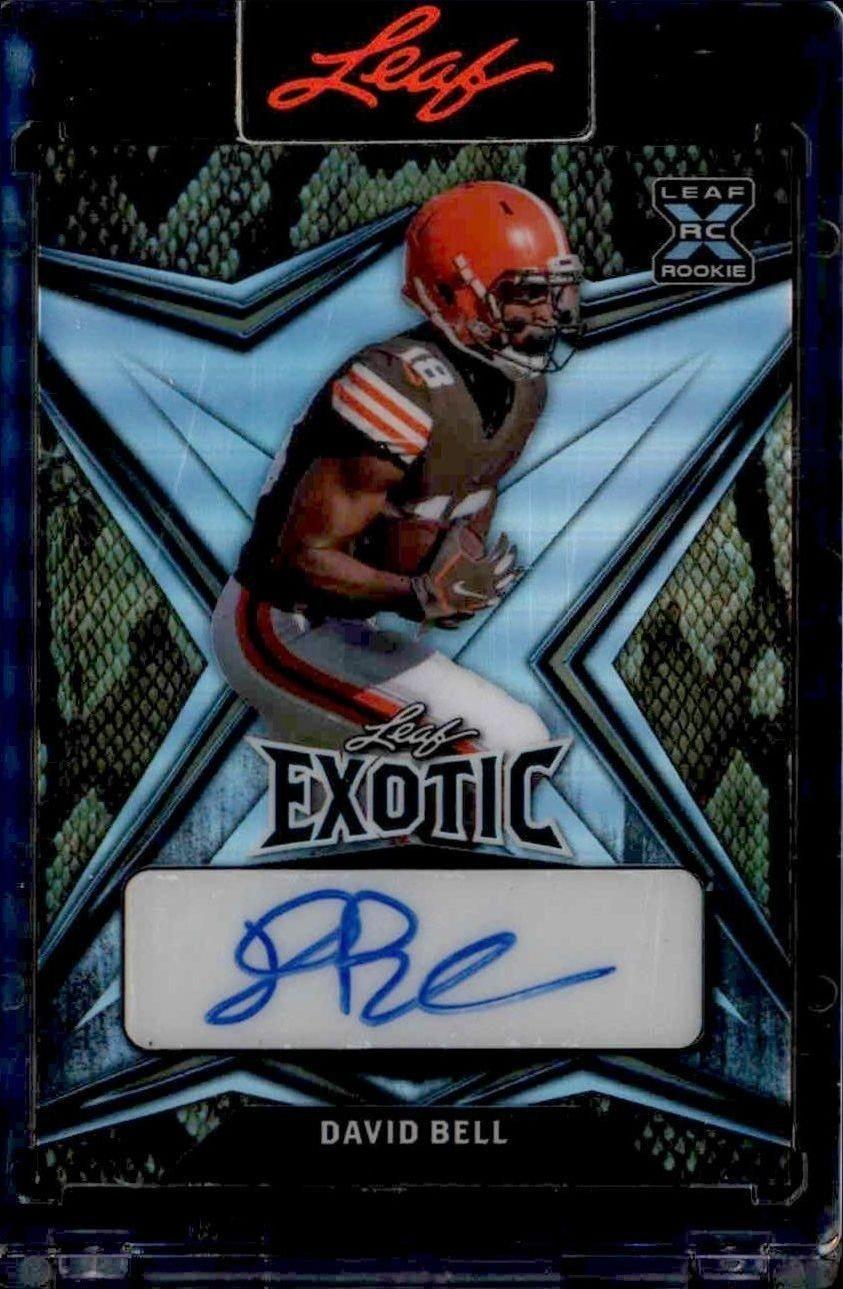 2022 Leaf Exotic David Bell #BA-DB1 trading card