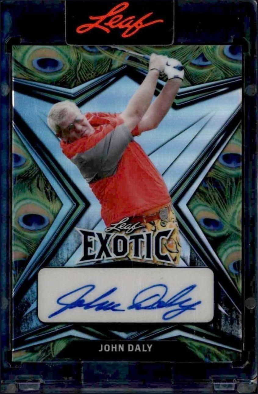2022 Leaf Exotic John Daly #EA-JD2 trading card