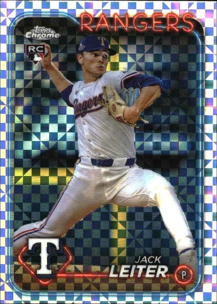 2024 Topps Chrome Update Series Jack Leiter #USC105 trading card