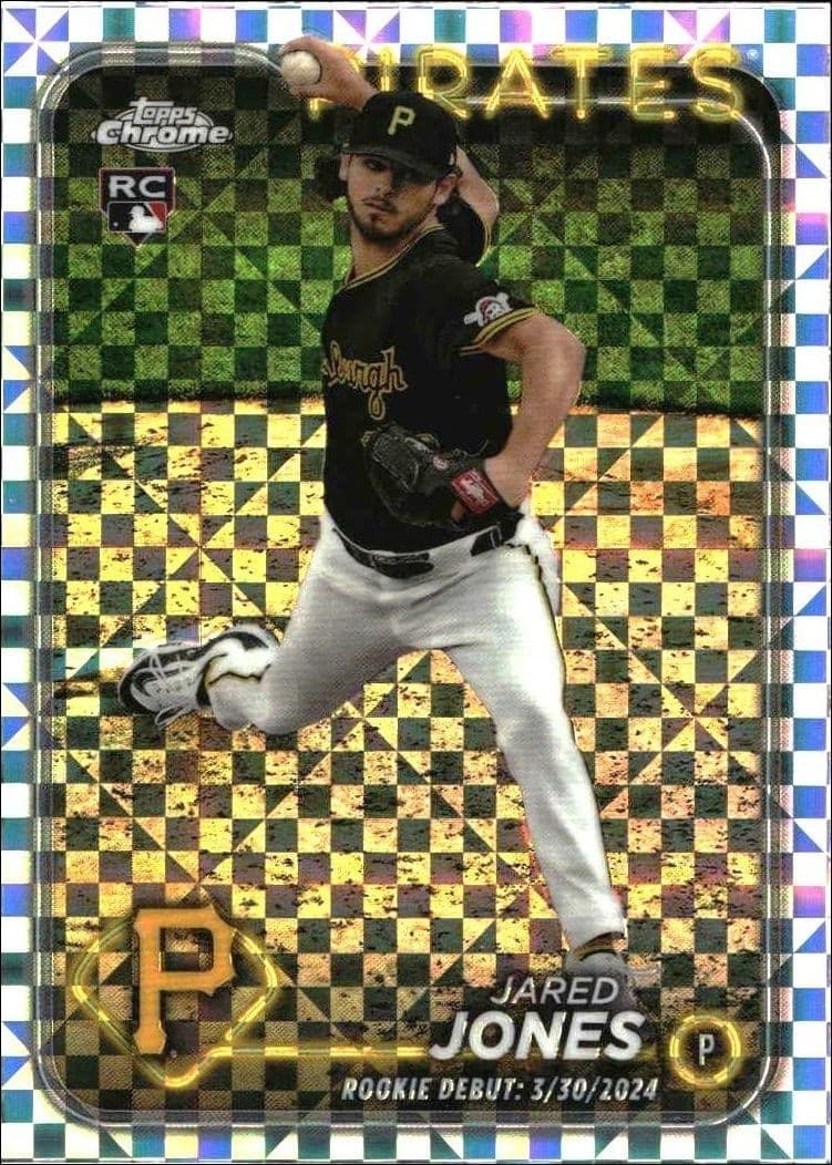 2024 Topps Chrome Update Series Jared Jones #USC43 trading card