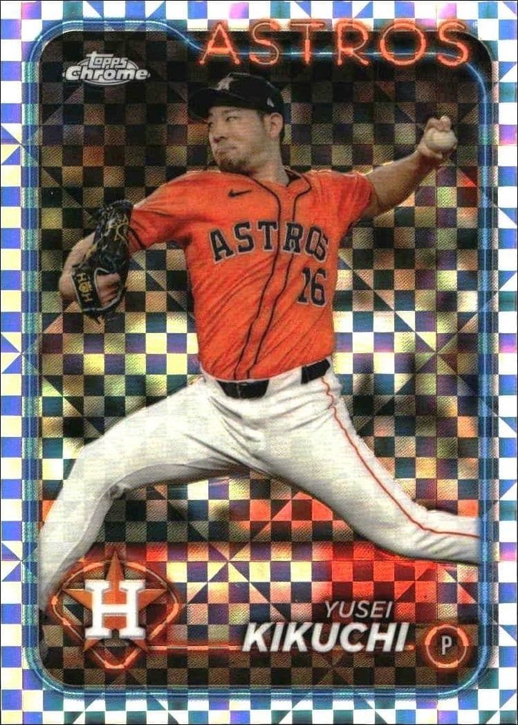 2024 Topps Chrome Update Series Yusei Kikuchi #USC103 trading card