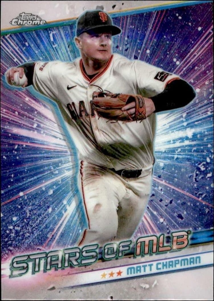 2024 Topps Chrome Update Series Matt Chapman #CSMLB-62 trading card