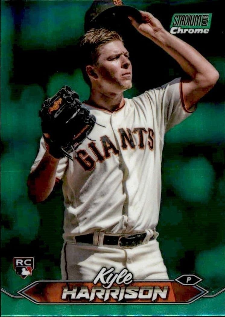 2024 Topps Stadium Club Chrome Kyle Harrison #241 trading card