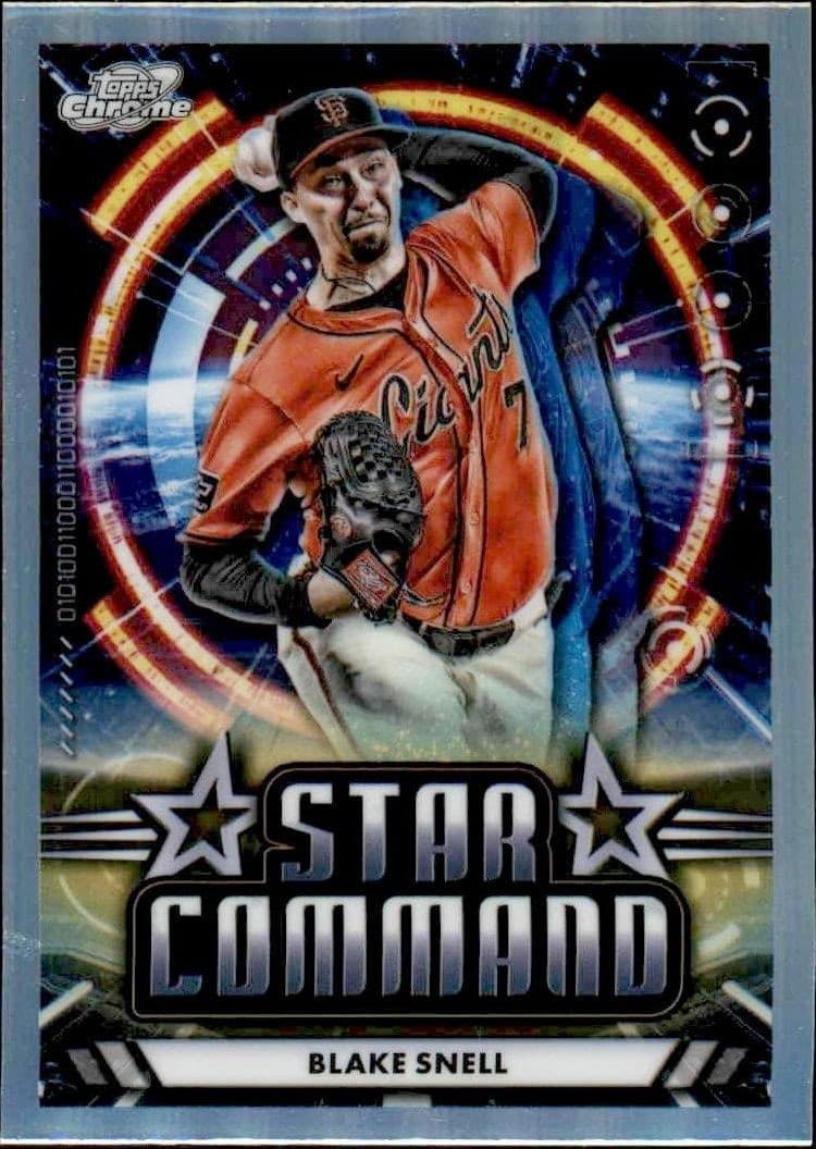 2024 Topps Chrome Cosmic Blake Snell #SC-16 trading card