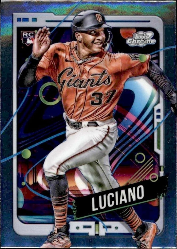 2024 Topps Chrome Cosmic Marco Luciano #99 trading card