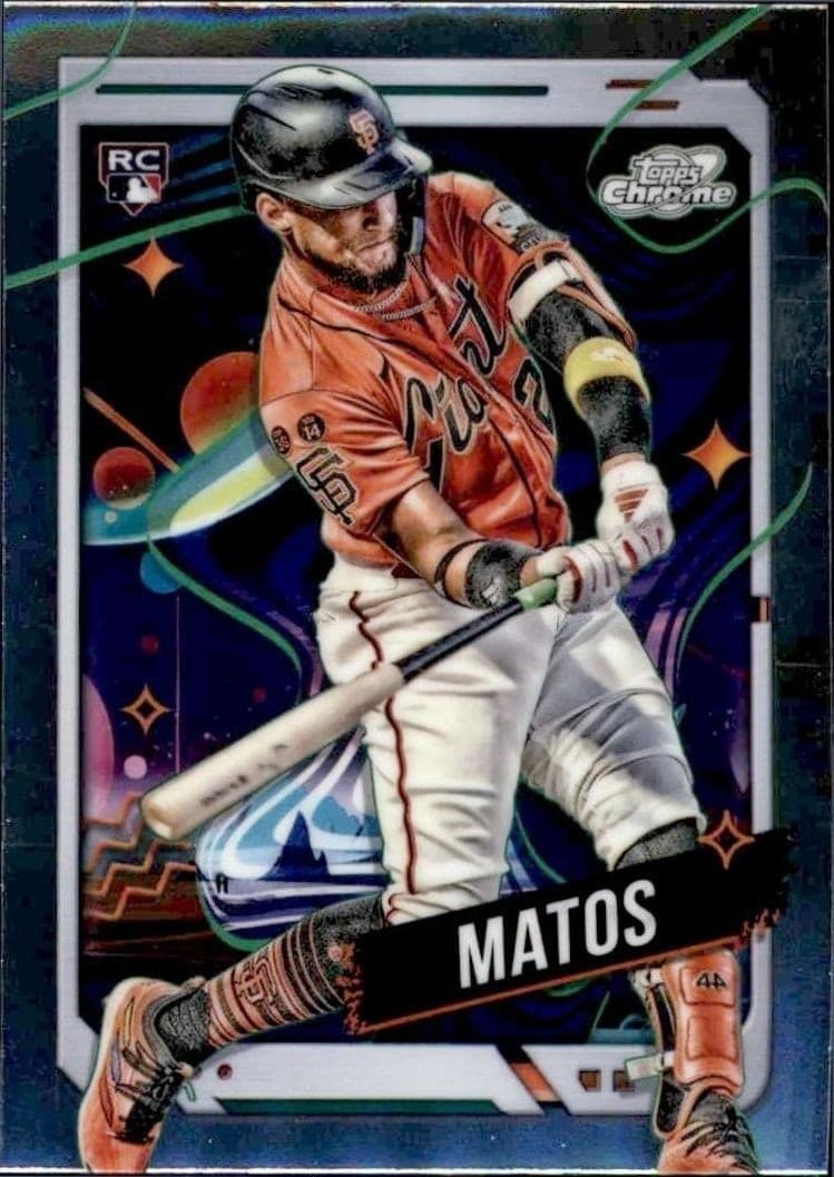 2024 Topps Chrome Cosmic Luis Matos #29 trading card