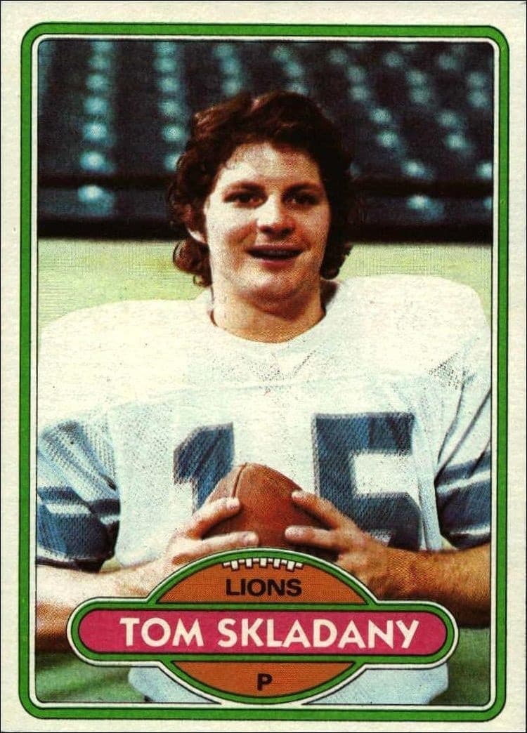 1980 Topps Tom Skladany #463 trading card