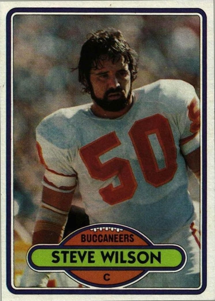 1980 Topps Steve Wilson #527 trading card