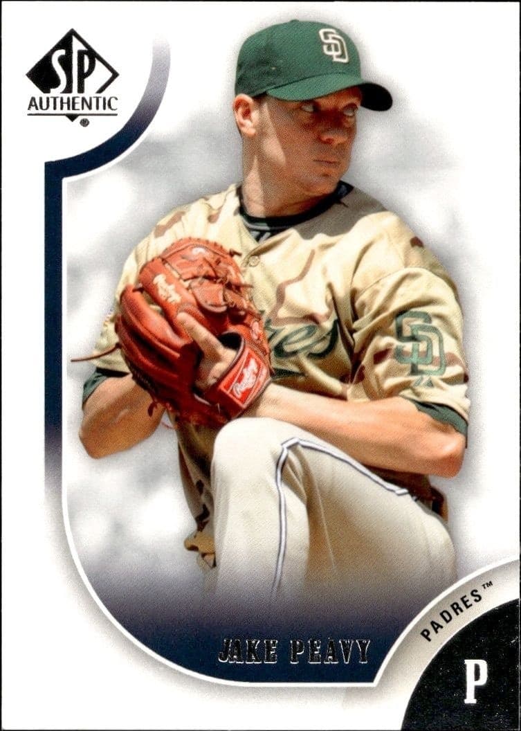2009 Upper-Deck SP Authentic Jake Peavy #79 trading card