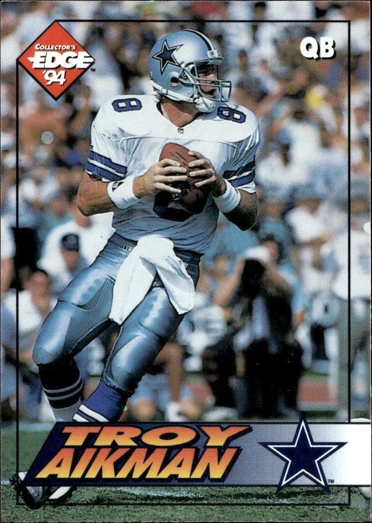 1994 Collectors-Edge Troy Aikman #41 trading card