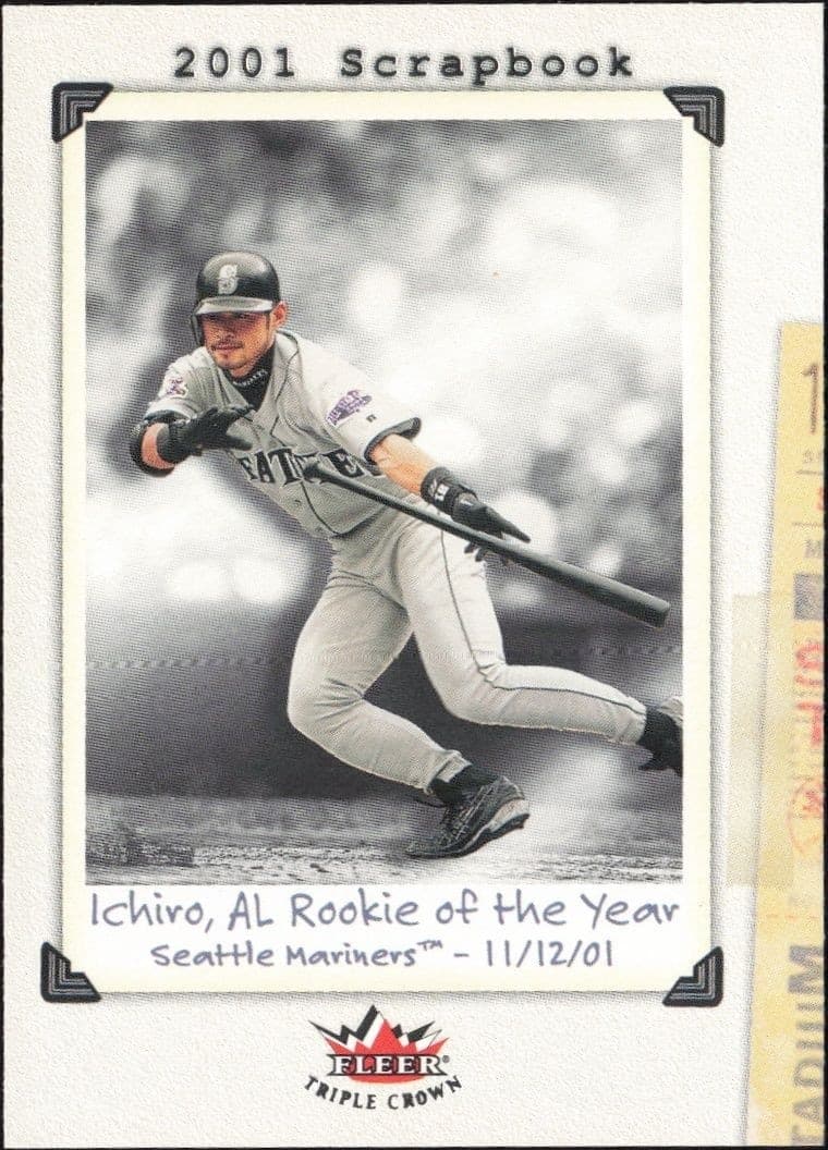 2002 Fleer Triple Crown Ichiro Suzuki #245 trading card