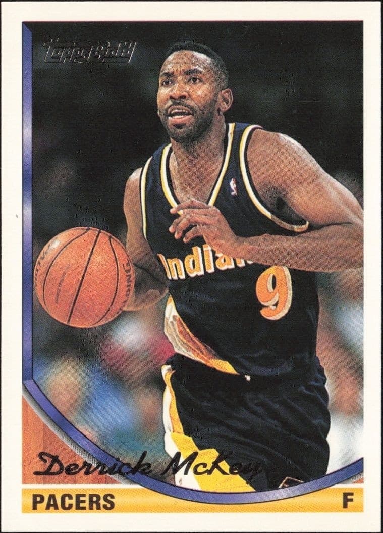 1993-94 Topps Derrick McKey #325 trading card