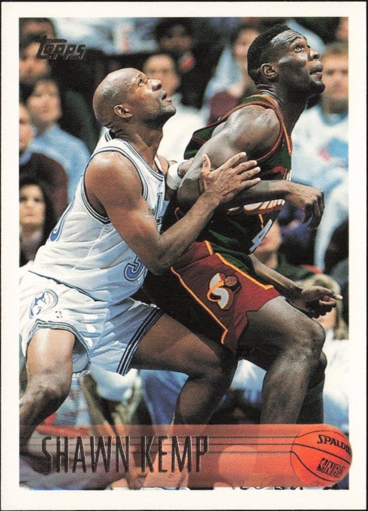 1996-97 Topps Shawn Kemp #50 trading card