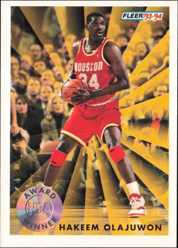 1993-94 Fleer Hakeem Olajuwon #230 trading card