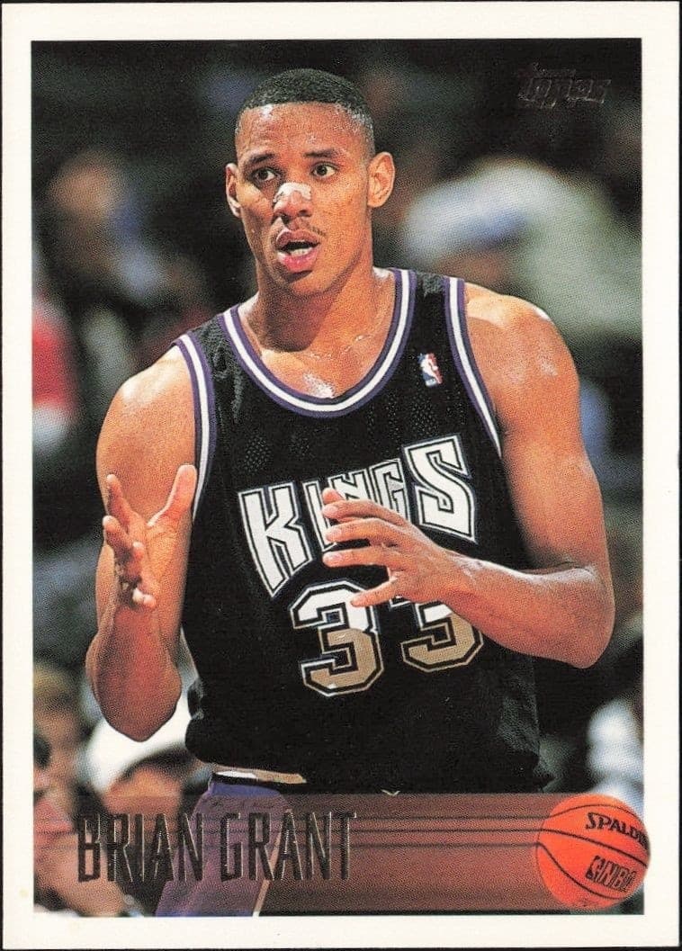 1996-97 Topps Brian Grant #106 trading card