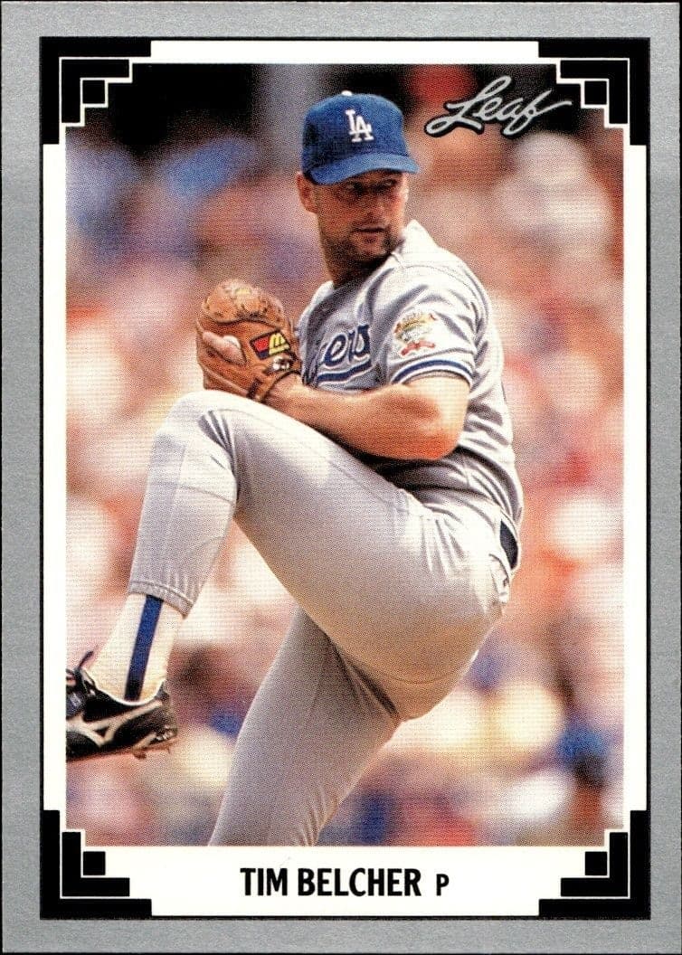 1991 Leaf Tim Belcher #508 trading card