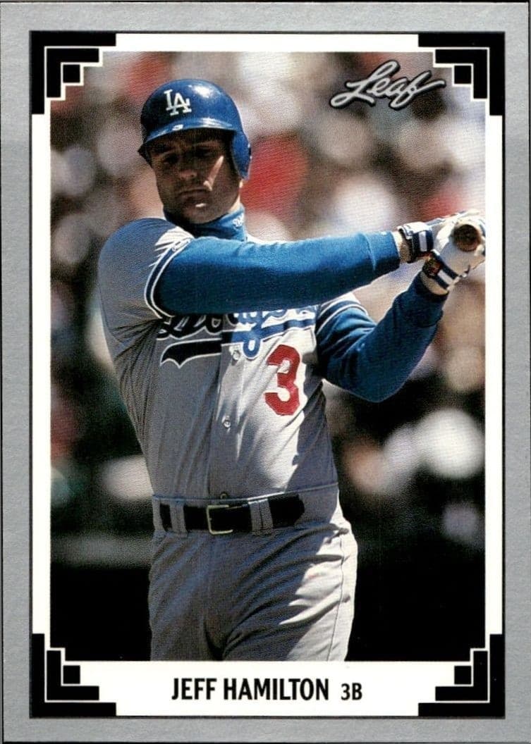 1991 Leaf Jeff Hamilton #509 trading card