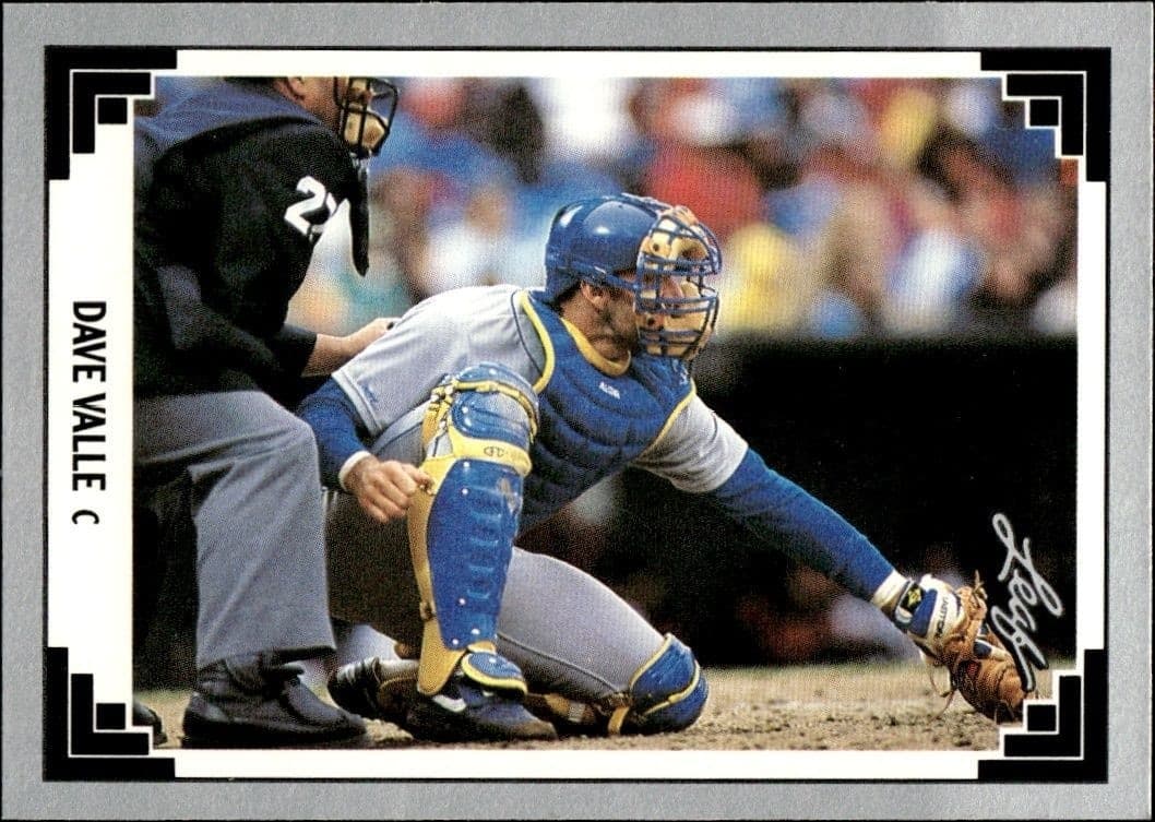 1991 Leaf Dave Valle #511 trading card