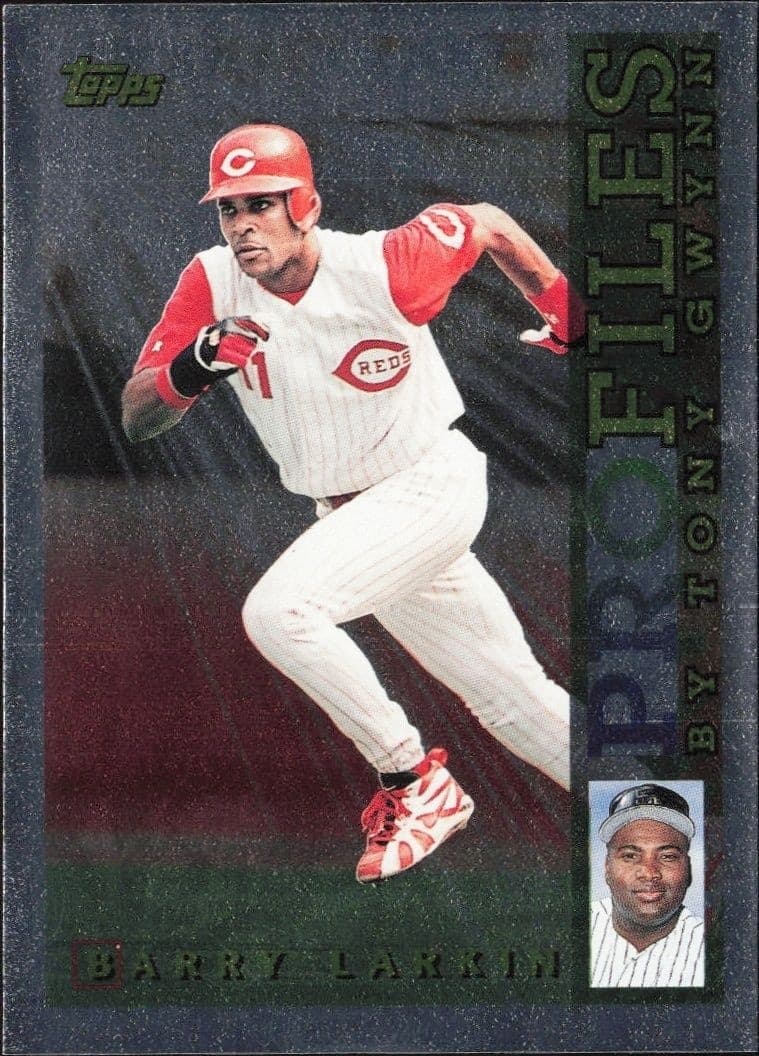 1996 Topps Barry Larkin #NL-17 trading card