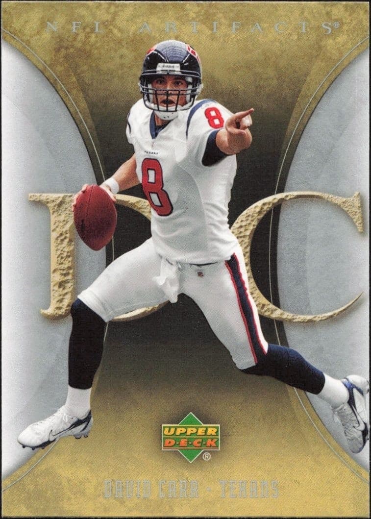 2007 Upper-Deck Artifacts David Carr #41 trading card