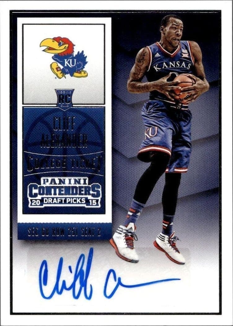 2015-16 Panini Contenders Draft Picks Cliff Alexander #111 trading card
