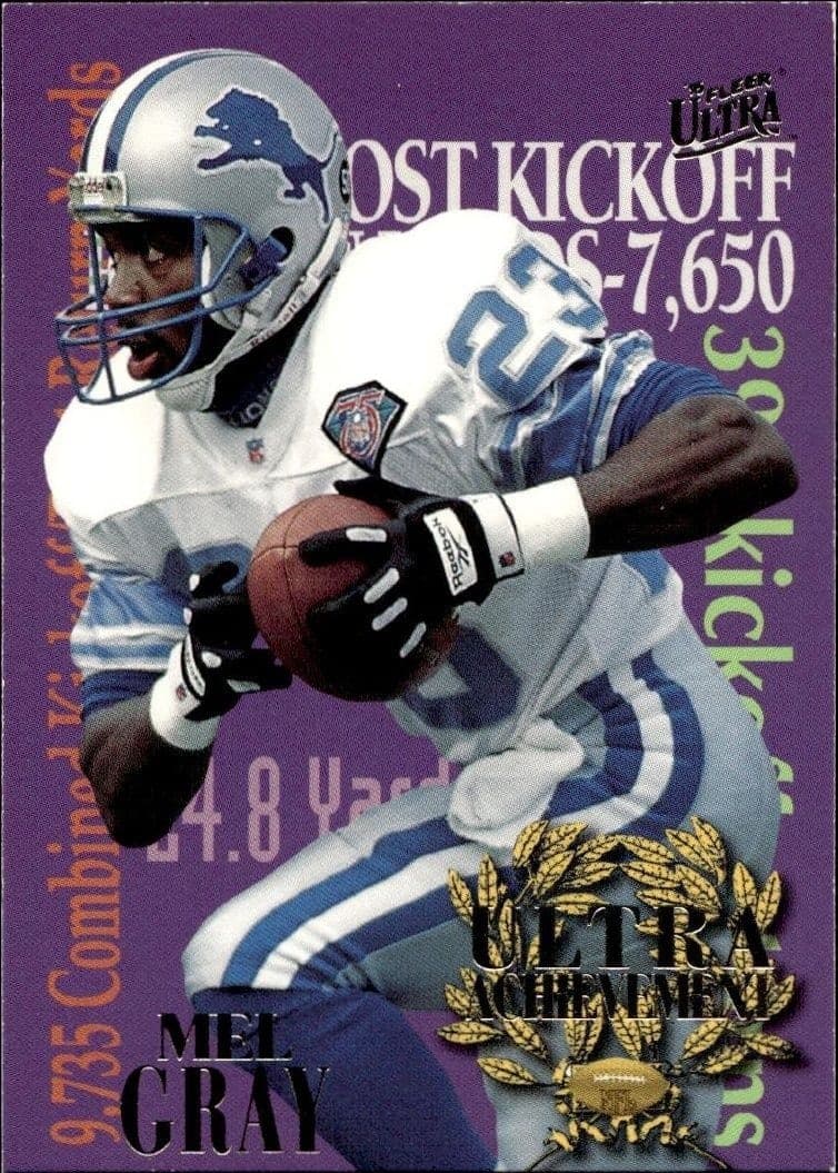 1995 Fleer-Ultra Ultra Mel Gray #4 trading card