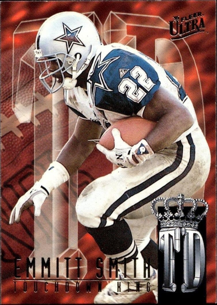 1995 Fleer Ultra Emmitt Smith #8 trading card